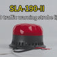YASONG Beacon Strobe Lights LED Siren Warning Light 120dB Loud horn 2 Flashing Mode Magnetic Base for Vehicles Trucks Forklift AC100-240V SLA-190-II