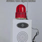 YASONG 500m Wireless Remote Control Siren Alarm Industrial 120dB Lound Horn Sirens with Adjustable Volume and Tone Security Alarm Systerm SLA-B02Y