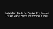 YASONG SLA-01HK+ABT100 120dB Infrared Beam Alarm Kit, 100m Detector, 25W, IP65, USB Audio, LED Strobe