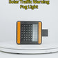 YASONG Amber Solar Traffic Barrier Flashing Warning light for Rainy Day highway synchronous flashing traffic fog light SLA-YD3610
