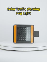 Luz de advertencia intermitente solar ámbar YASONG para barrera de tráfico en días lluviosos, luz antiniebla sincronizada para carretera SLA-YD3610