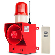 YASONG SLA-05BY 130dB Remote Control Siren, 2000m Range, 45W, 12 Tones, IP65, USB Audio, LED Strobe