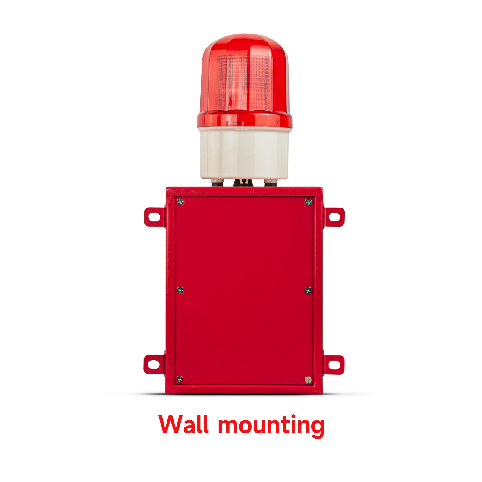 YASONG SLA-3100 130dB Recordable Industrial Alarm Siren, 30W, Microphone Speech Mode, IP65, LED Strobe