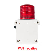YASONG SLA-800 120dB Adjustable Industrial Alarm Siren, 15W, Multi-Tone, IP65, LED Strobe, USB Upload