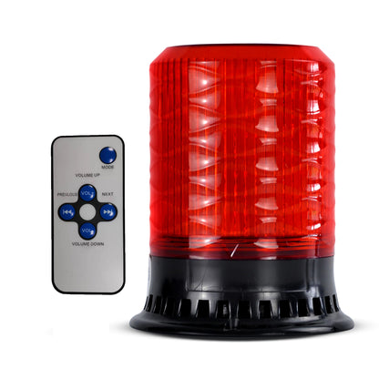 Balizas YASONG 120dB con Bocina, 9 Tonos, 4 Modos de Destello, Luces Estroboscópicas de Emergencia Impermeables para Vehículos, Camiones, Automóviles, Talleres DC10V-30V SLA-190
